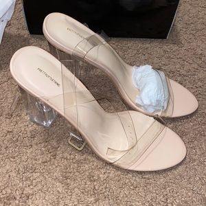 Women’s Clear/Nude Heel
